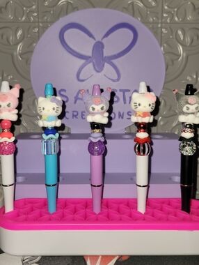 NWT- HK & Kuromi Character Topper Pens - Sold Individually